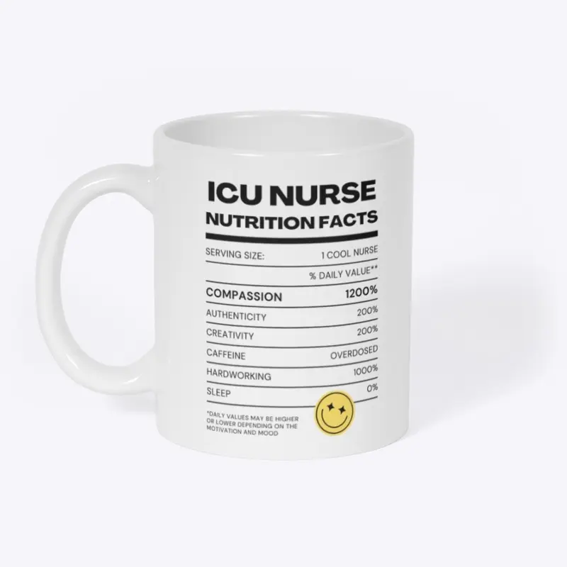 Nutrition Facts ICU Nurse 