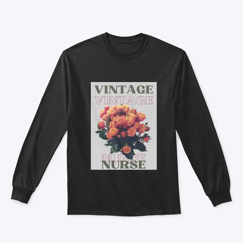 Vintage Nurse Floral