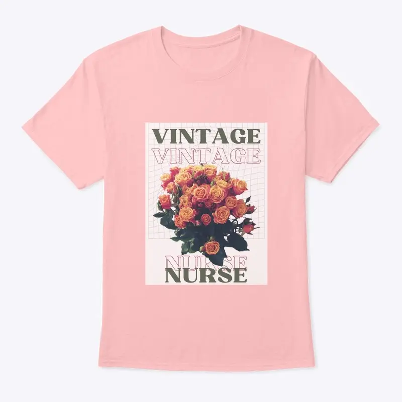 Vintage Nurse Floral