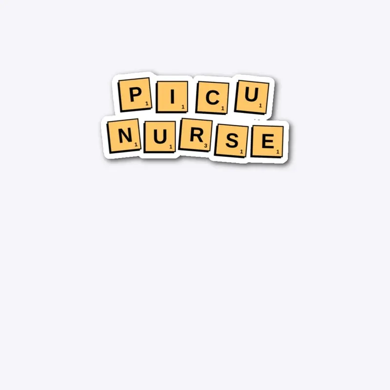 Letter Tiles - PICU